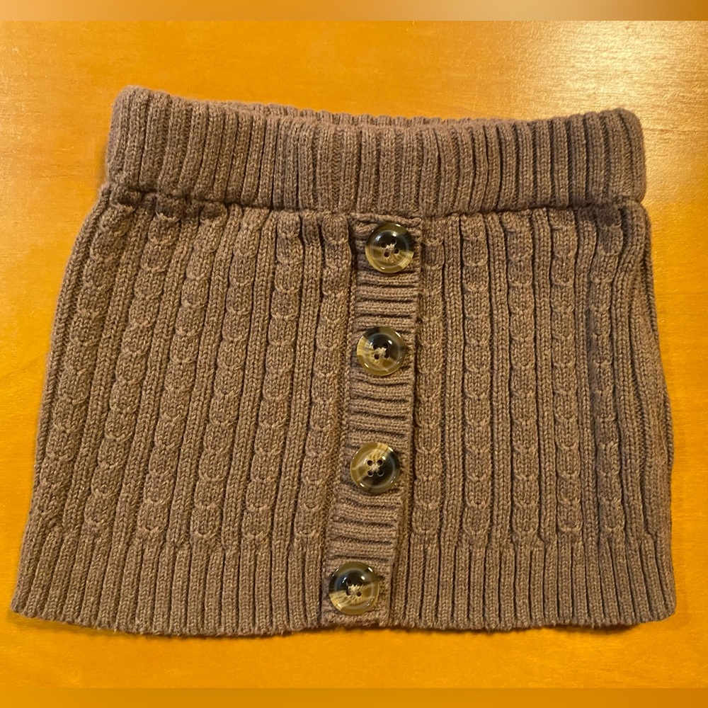 Cotton Baby/Toddler Knit Skirt- 12M